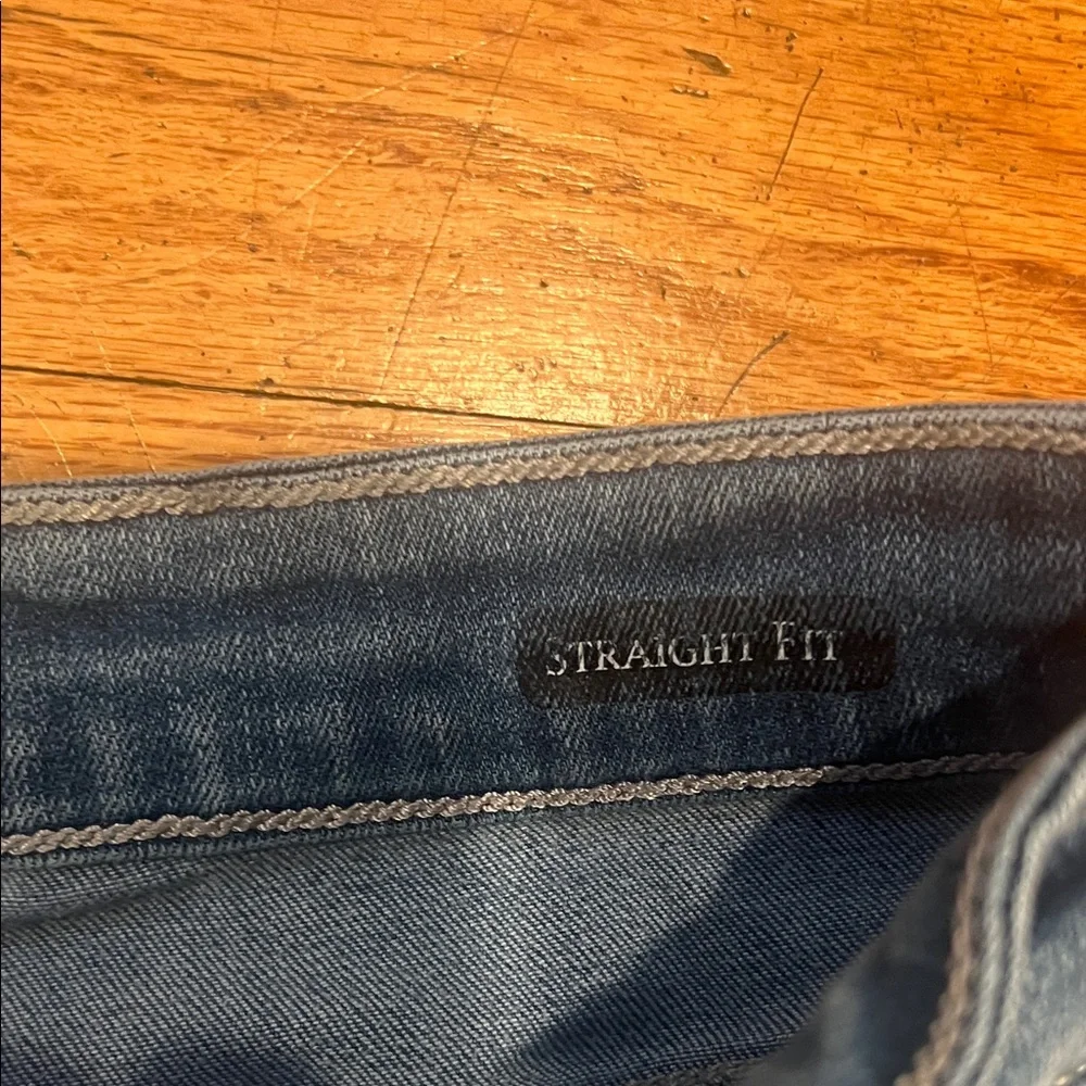 Judy Blue Light Blue Distressed Ankle Jeans - Picture 5 of 11